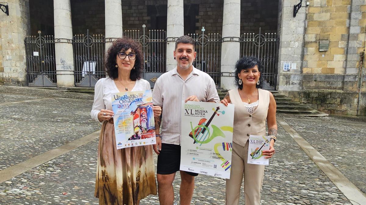 Presentación del cartel de la 40ª Semana Internacional de la Música de Bermeo.