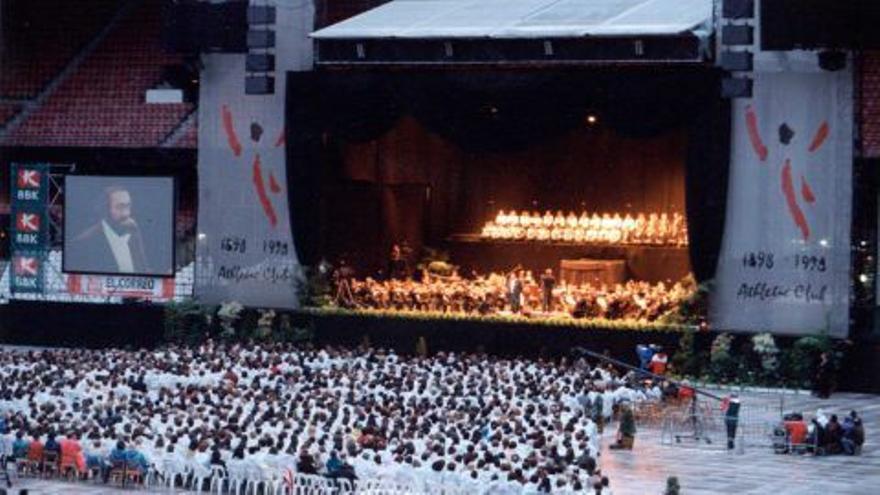 Celebración del centenario del Athletic en San Mamés