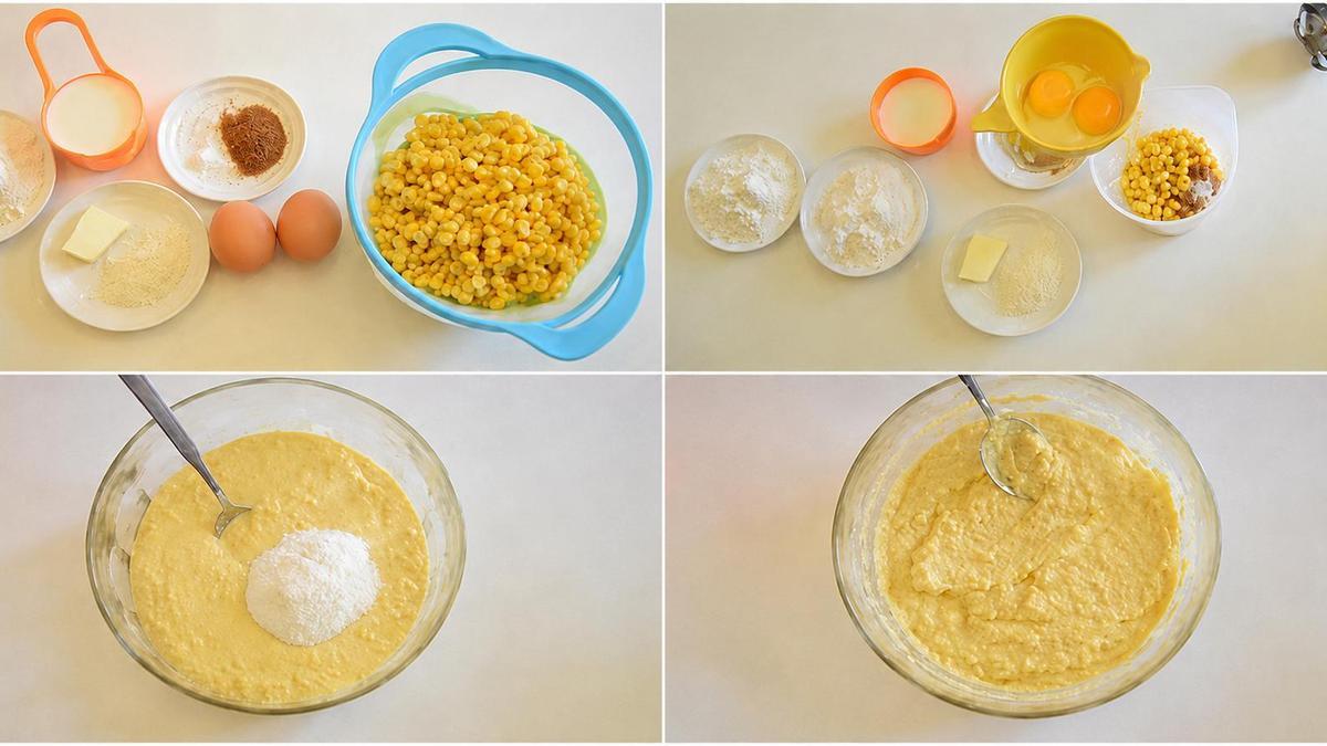 La cachapa puede prepararse con ingredientes básicos de la despensa y la nevera, fáciles de encontrar en cualquier supermercado.