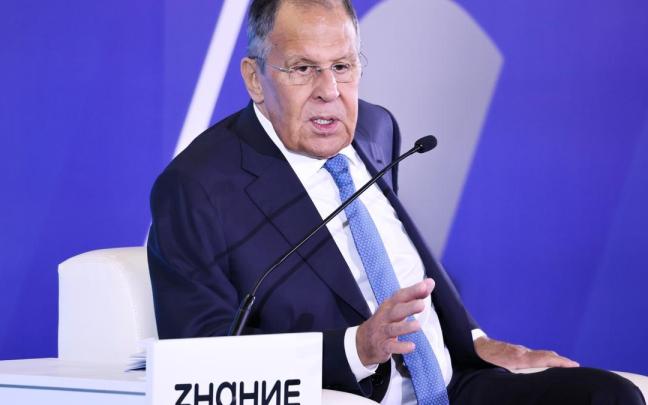 El ministro de Exteriores de Rusia, Sergei Lavrov.