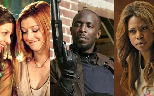 Tara y Willow en 'Buffy, cazavampiros', Omar Little en 'The Wire' y Sophia Burset en 'Orange is the New Black'.