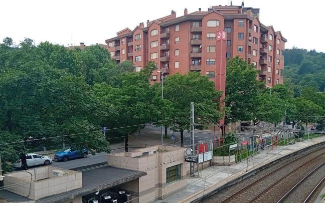 viviendas de San Miguel cercanas al trazado ferroviario