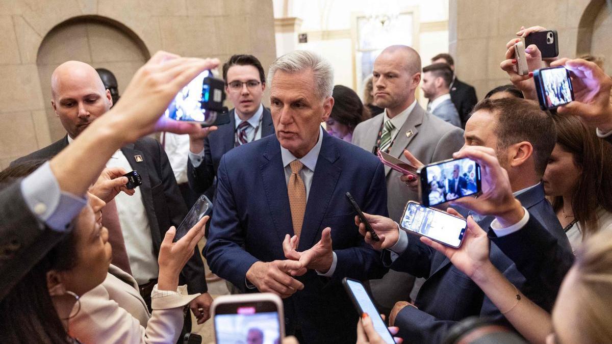 Kevin McCarthy, presidente de la Cámara de Representantes.