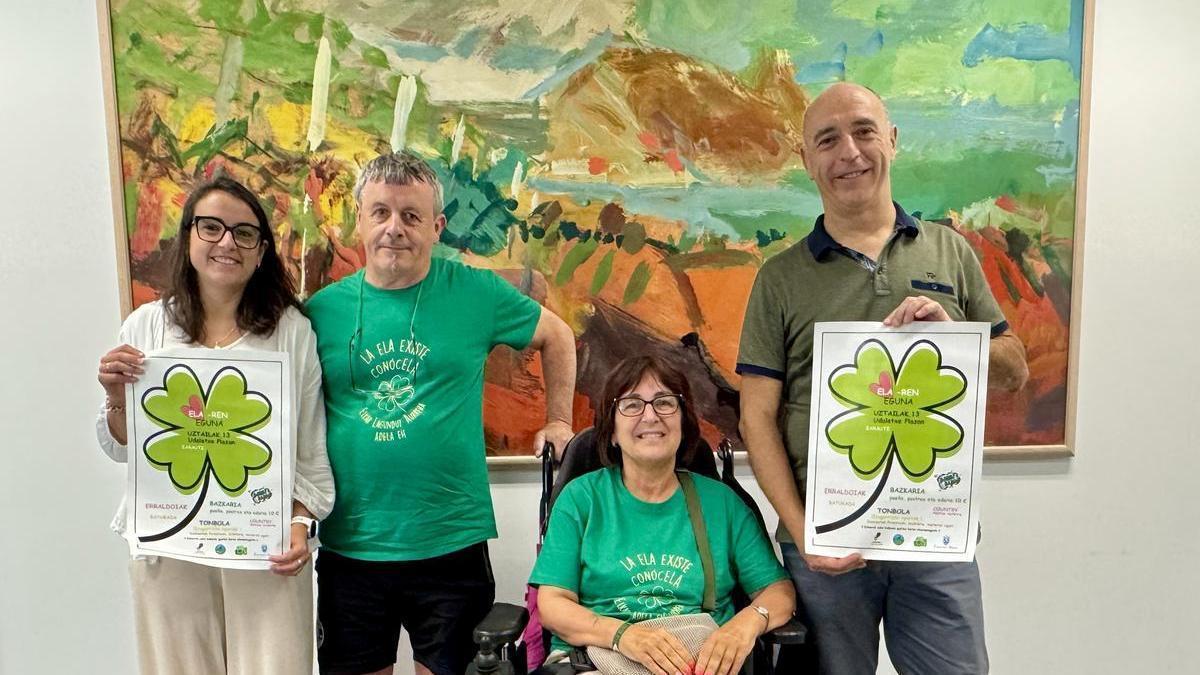 Presentación de la ADELA Eguna que se celebrará el domingo en Zarautz.