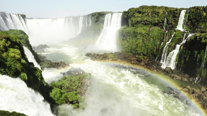 Vista de las cataratas de Iguazú.
