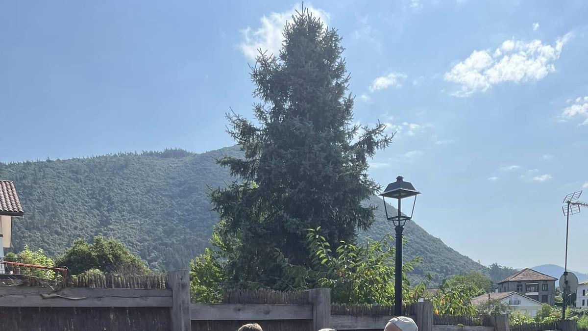 Pasacalles de San Lorenzo 2024 en Gautegiz Arteaga