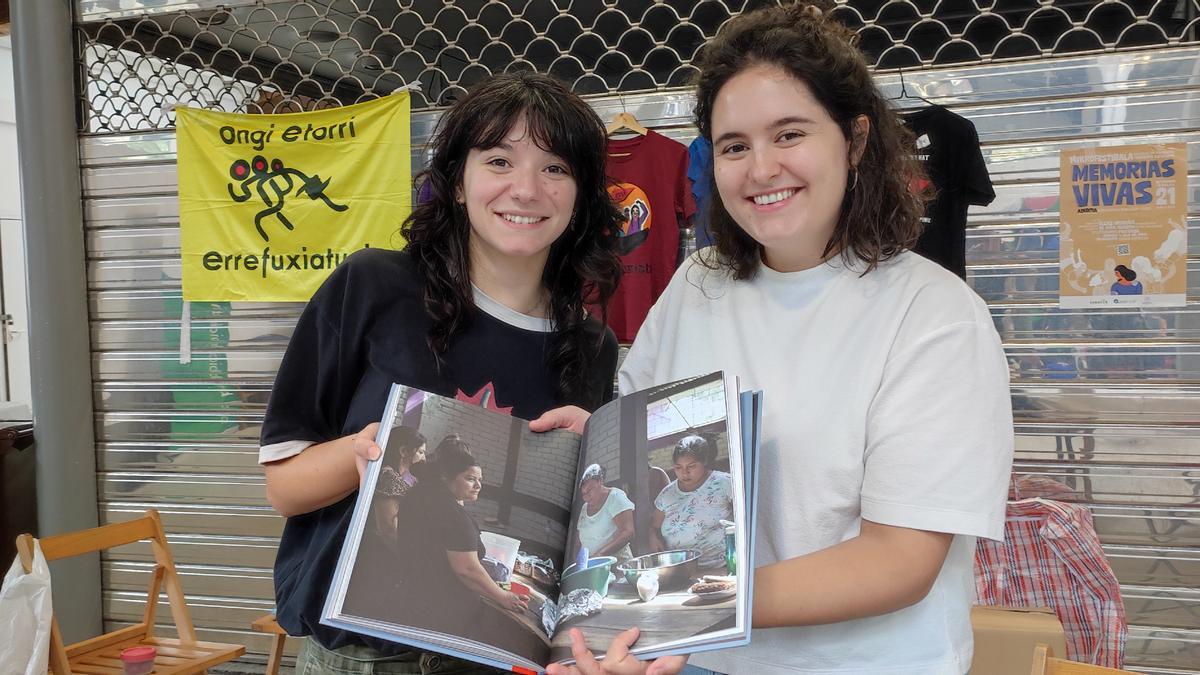 Lumaltik Herriak presentó en la feria un libro y un documental sobre la memoria histórica feminista en Mesoamérica titulado "Ellas vivirán mejor"