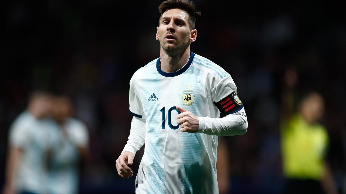 Leo Messi, durante el pasado Mundial.