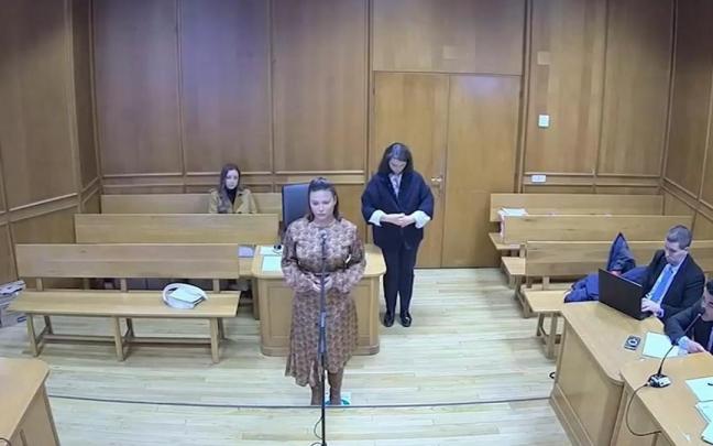 Elisa Mouliáa en su declaración ante el juez.