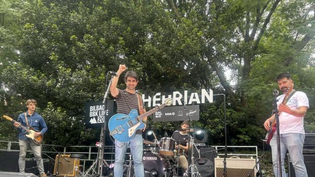 GAR, el proyecto del durangarra Jon García Zabala, protagonista en el parque Benita Uribarrena.