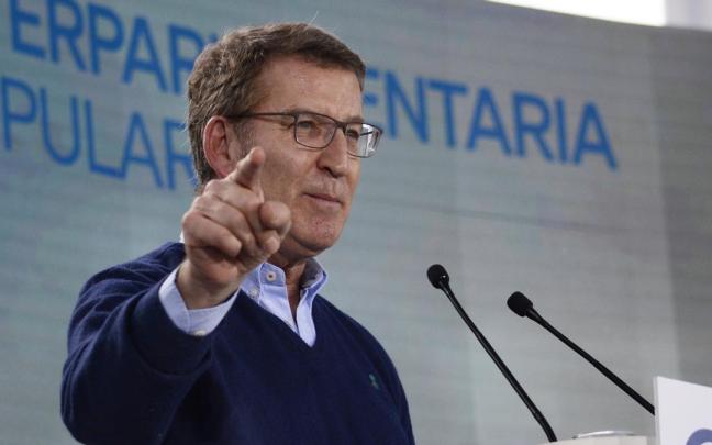 El líder del PP, Alberto Nuñez Feijóo, ha dicho que se va a volcar en las elecciones gallegas.