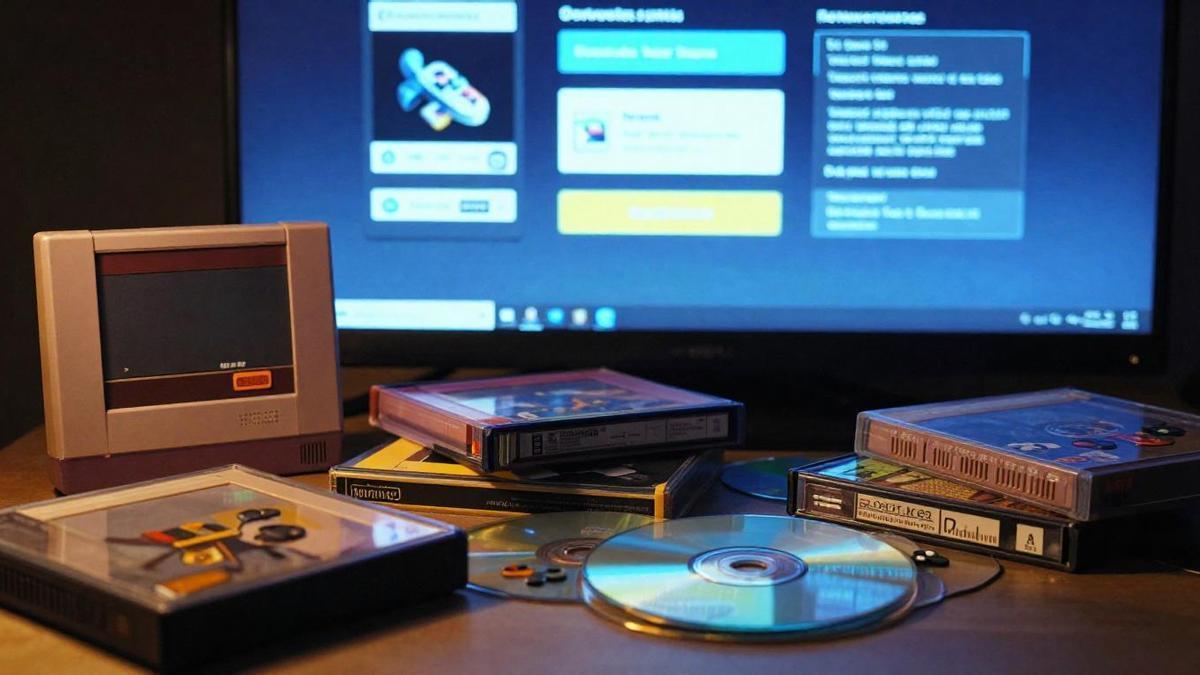 Los videojuegos se despiden del disco físico.