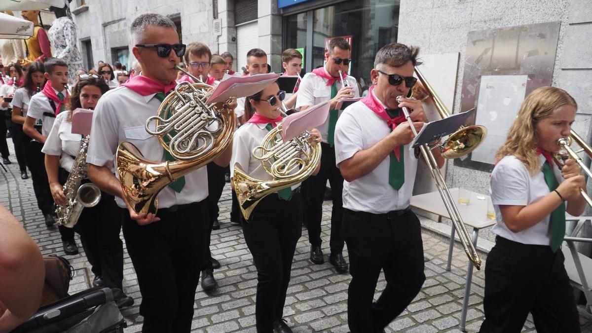 La Banda de Música de Azpeitia se sumará también a las celebraciones en el barrio de Sanjuandegi este próximo fin de semana