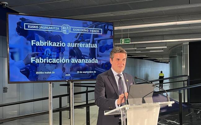 El consejero de Industria, Transición Energética y Sostenibilidad, Mikel Jauregi