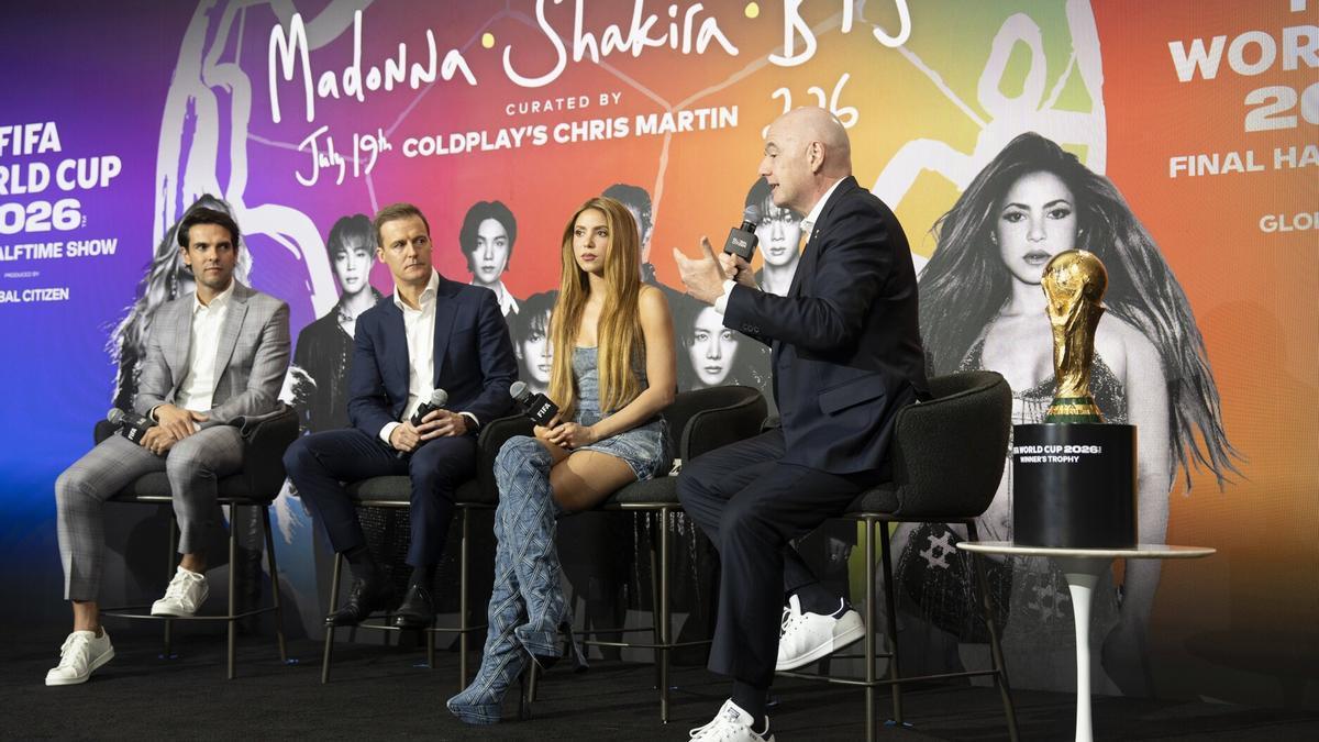 FIFA presenta a los artistas del espectáculo de la final del Mundial 2026.