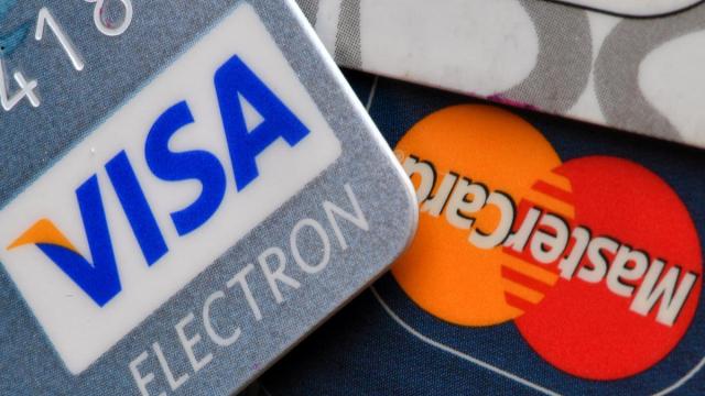 Visa y Mastercard.