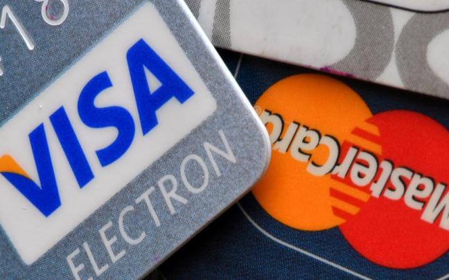 Visa y Mastercard.
