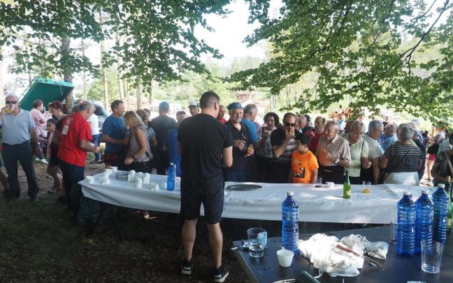 La campa de Sargoate será el escenario de la tradicional romería que se celebra en Elgoibar el 25 de agosto, Día de Santiago.