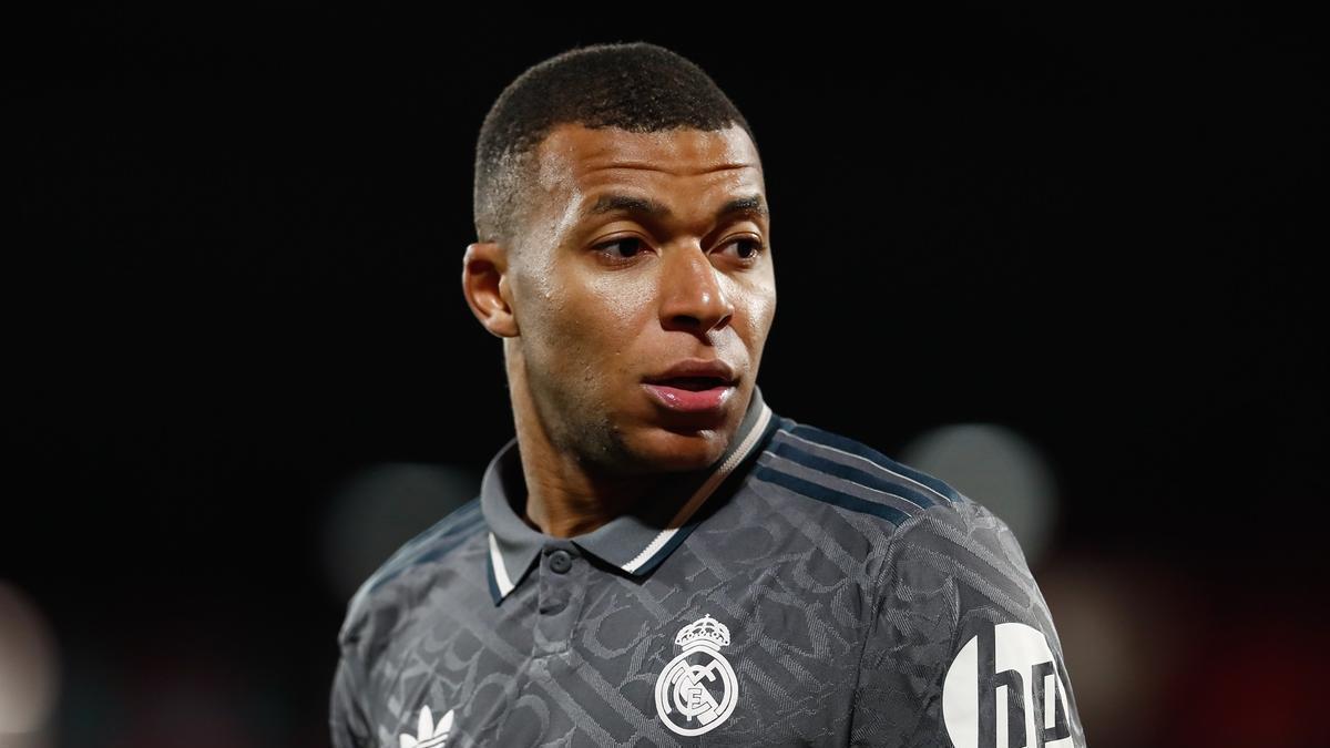 El jugador francés del Real Madrid Kylian Mbappé.