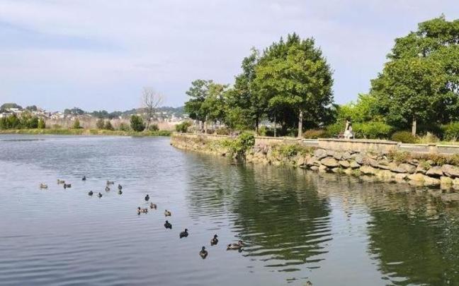 Entorno del río Bidasoa en el barrio Santiago, donde se desarrollará la Feria Ribera