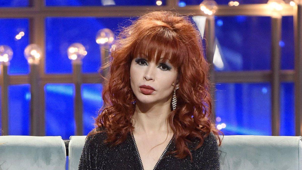 Yurena en una de sus intervenciones televisivas.