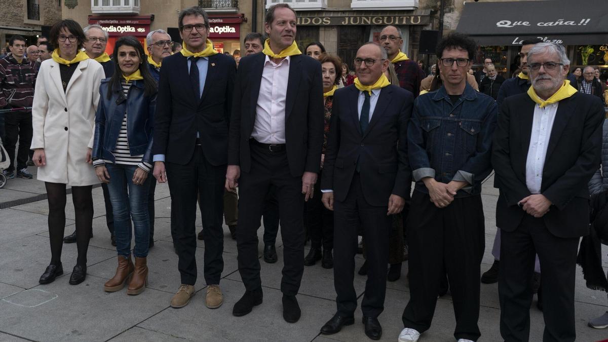 Vídeo: Fiesta en Vitoria para recibir al Tour