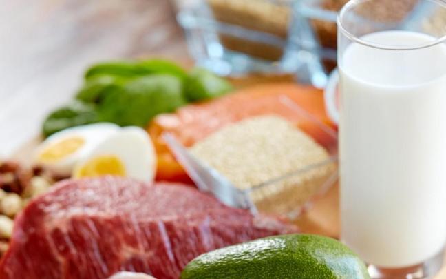 Alimentos ricos en vitaminas y minerales.