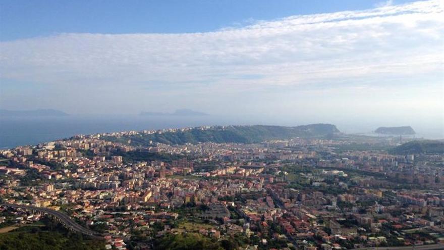 Vista de la ciudad de Nápoles