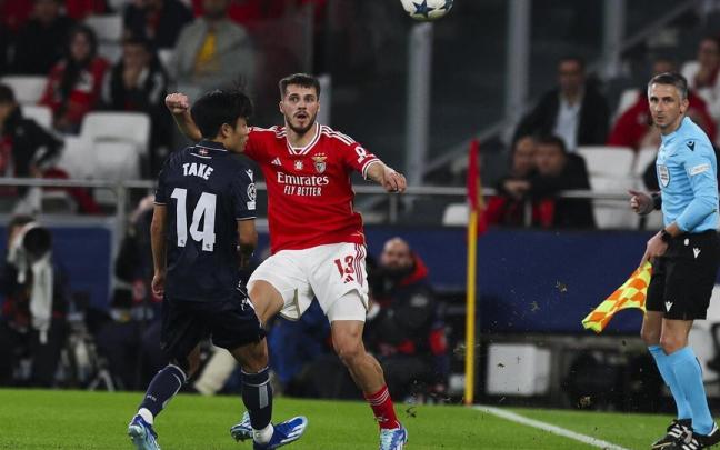 Las mejores jugadas del Benfica-Real Sociedad. / TIAGO PETINGA / EFE