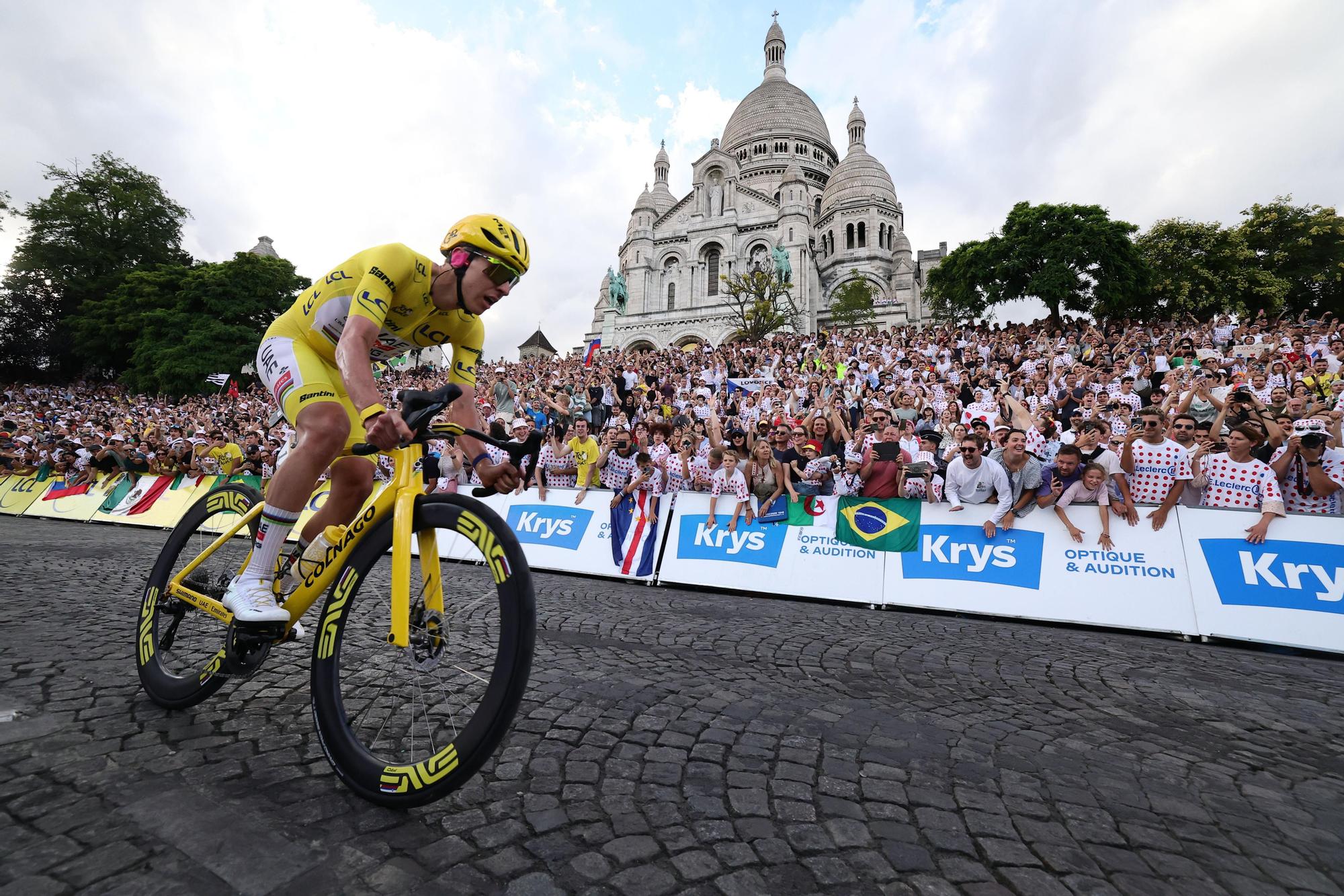 Pogacar, campeón de cinco Tours.