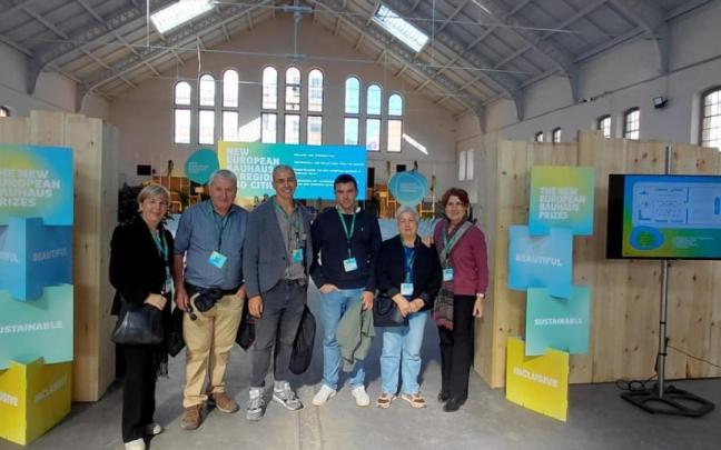 La representación del proyecto de Beizama ya está presente en Bruselas.