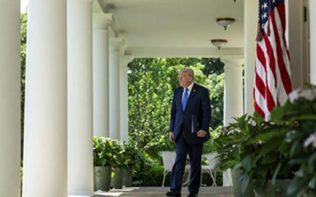 Donald Trump en la Casa Blanca