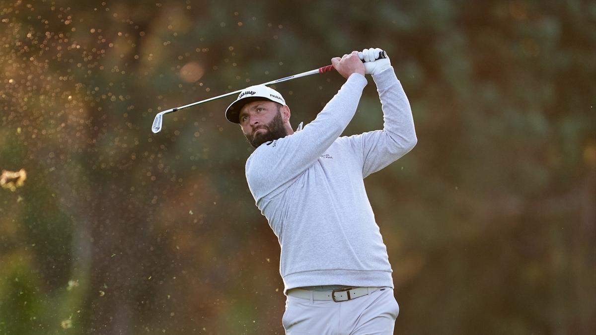 Jon Rahm en el Abierto de España.