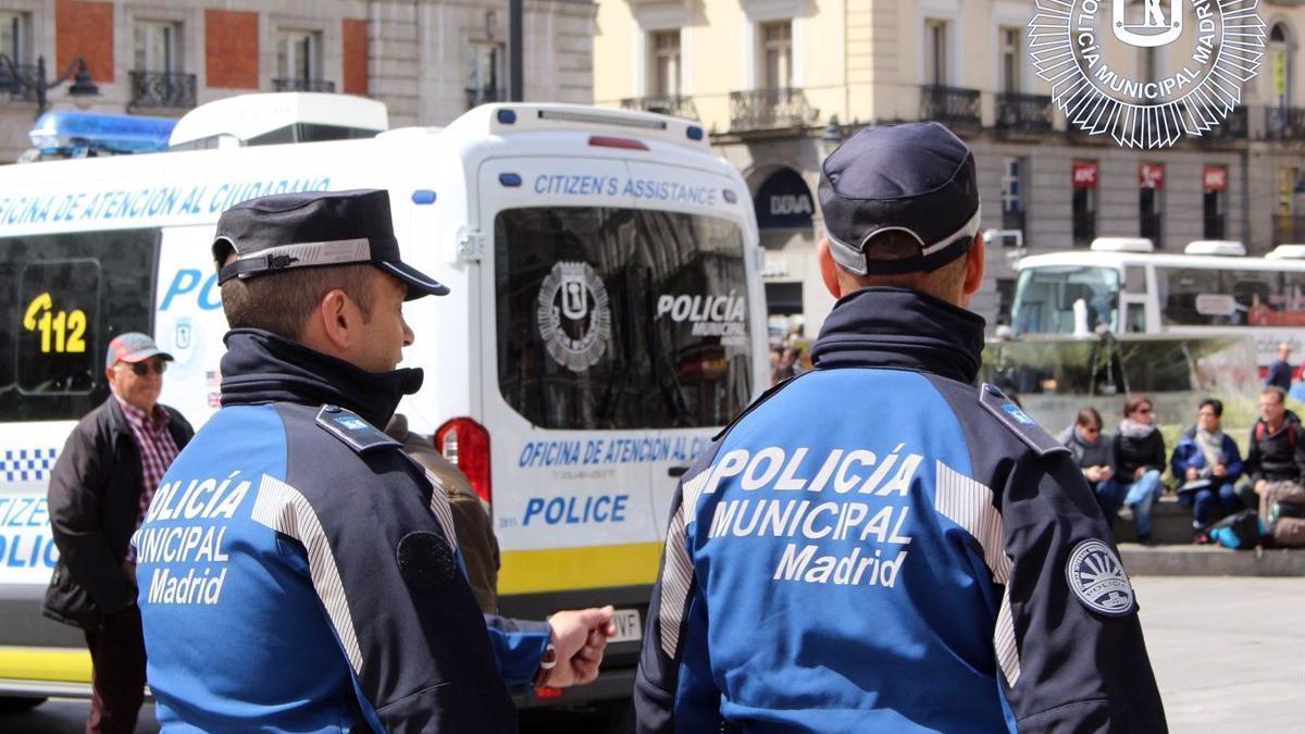 Agentes de la Policía Municipal de Madrid