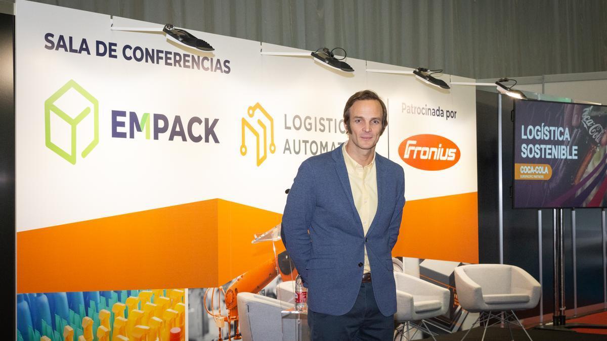 Daniel López Bárcena en la Feria Empack y Logistics & Automation Bilbao