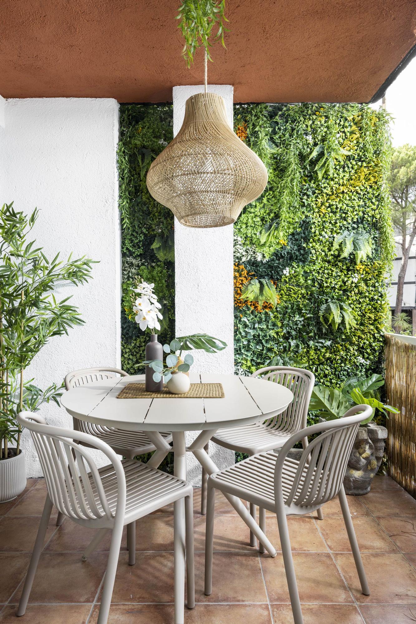 Detalle de la terraza.