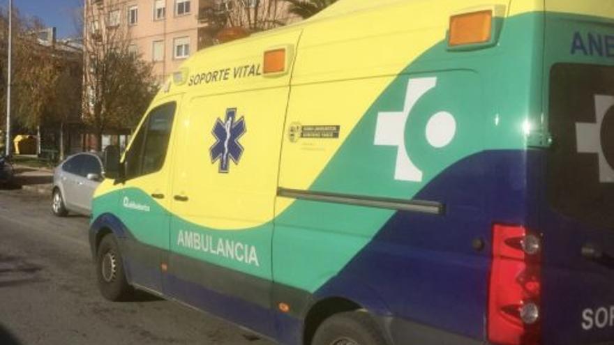 Solicitud de una ambulancia medicalizada