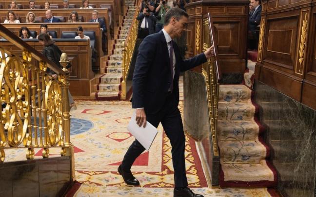 El presidente del Gobierno español, Pedro Sánchez