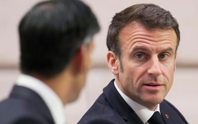 El presidente francés, Emmanuel Macron