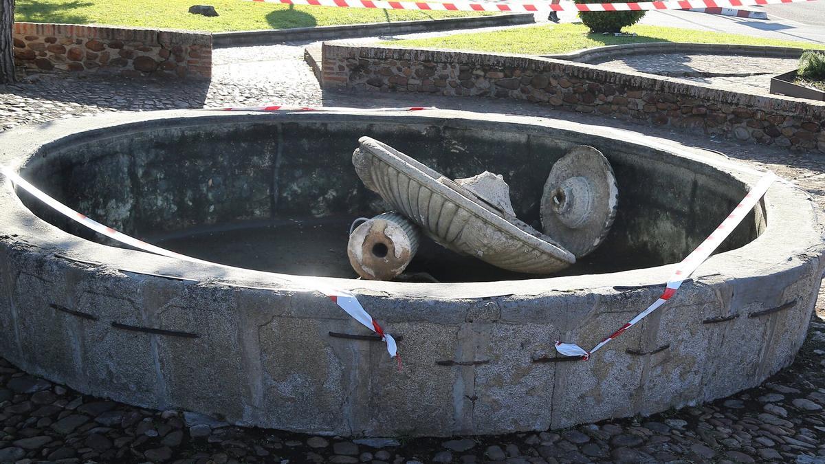 Un menor muerto al derrumbarse una fuente en Ciudad Rodrigo en la celebración del Mundial.