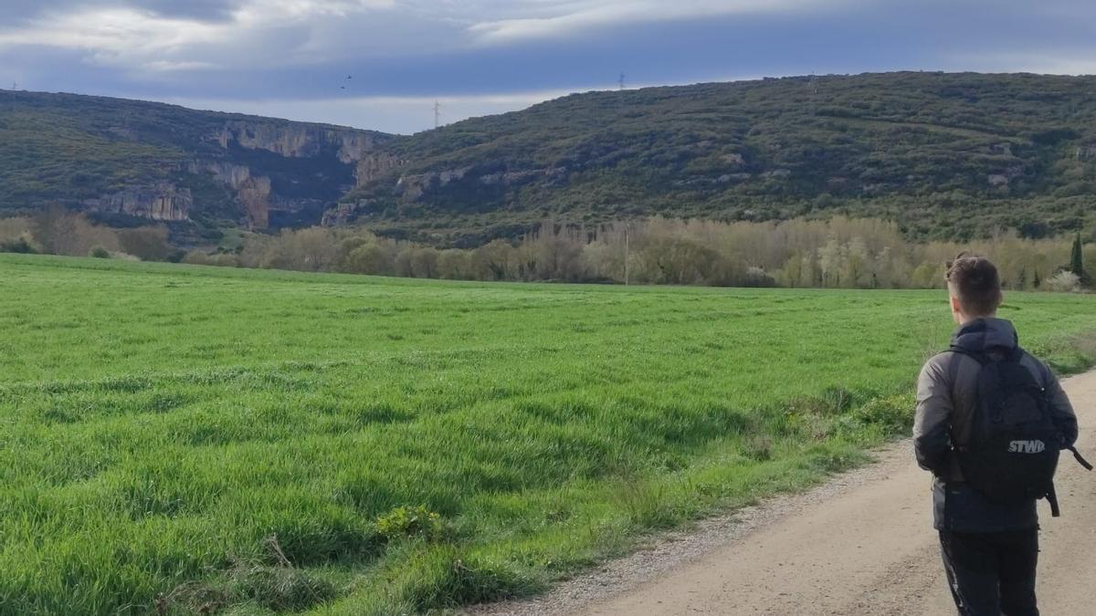 Al fondo ya podemos observar la foz