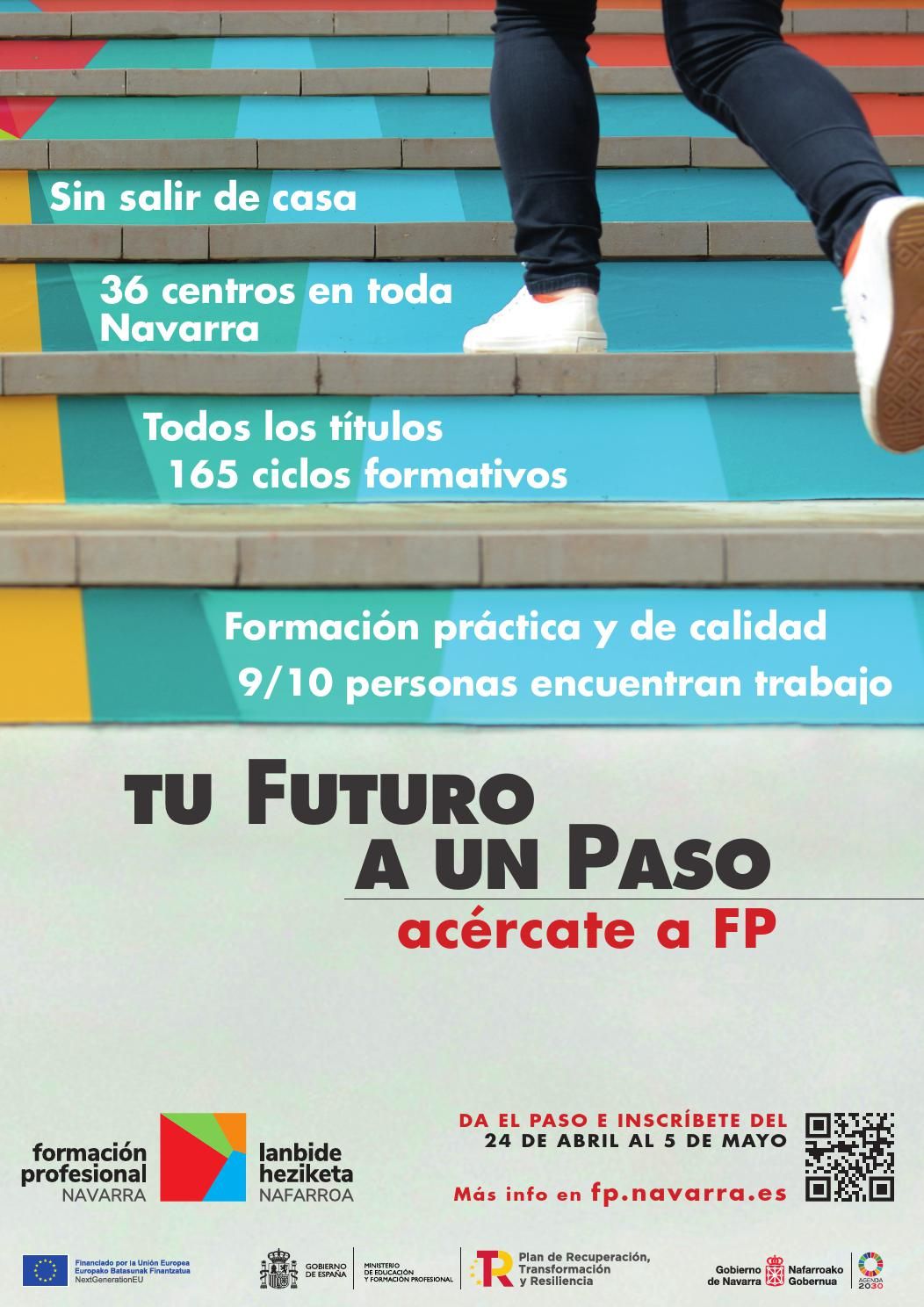 Tu futuro a un paso / Acércate a FP / Sin salir de casa
