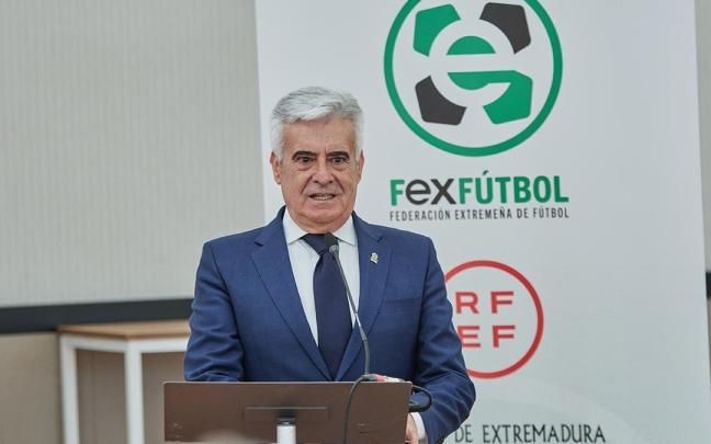 El presidente en funciones de la RFEF, Pedro Rocha El presidente en funciones de la RFEF, Pedro Rocha