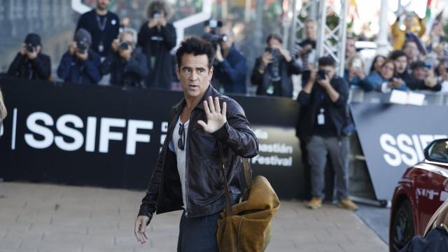 Colin Farrell ya está en el Zinemaldia de Donostia