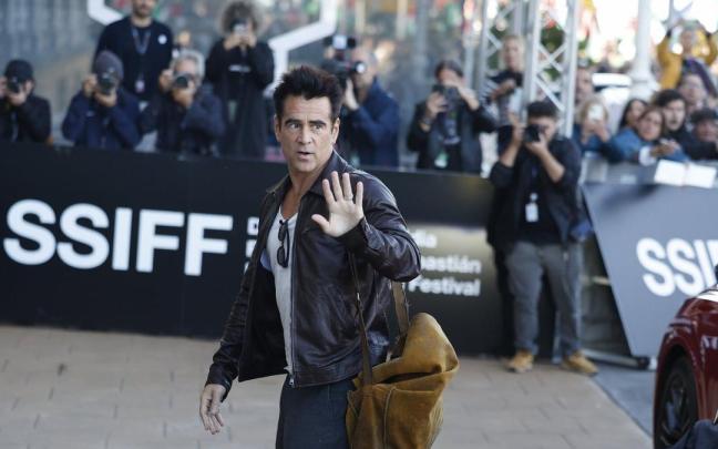 Colin Farrell ya está en el Zinemaldia de Donostia