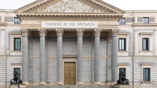 Fachada del Congreso de los Diputados