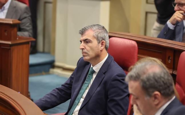 El líder canario del PP, Manuel Domínguez.
