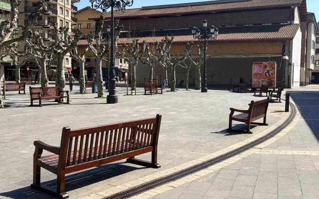 Lazkaoko banku berriak.