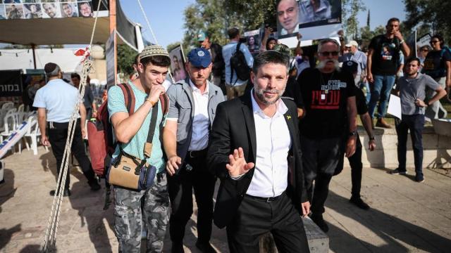 El ultraderechista ministro de Finanzas de Israel, Bezalel Smotrich, en una foto de archivo. / EP El ultraderechista ministro de Finanzas de Israel, Bezalel Smotrich, en una foto de archivo.