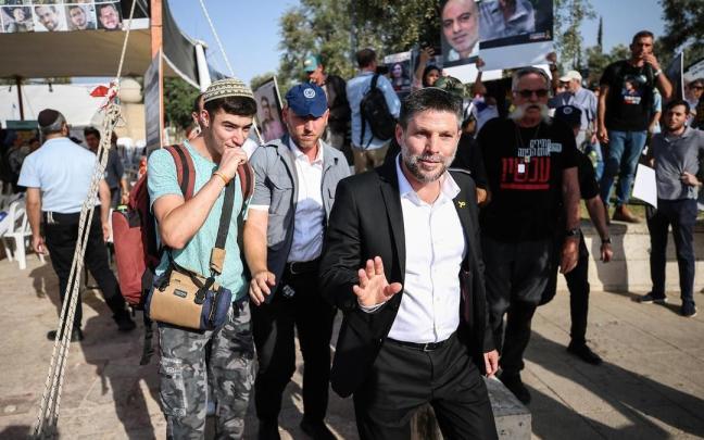 El ultraderechista ministro de Finanzas de Israel, Bezalel Smotrich, en una foto de archivo. / EP El ultraderechista ministro de Finanzas de Israel, Bezalel Smotrich, en una foto de archivo.